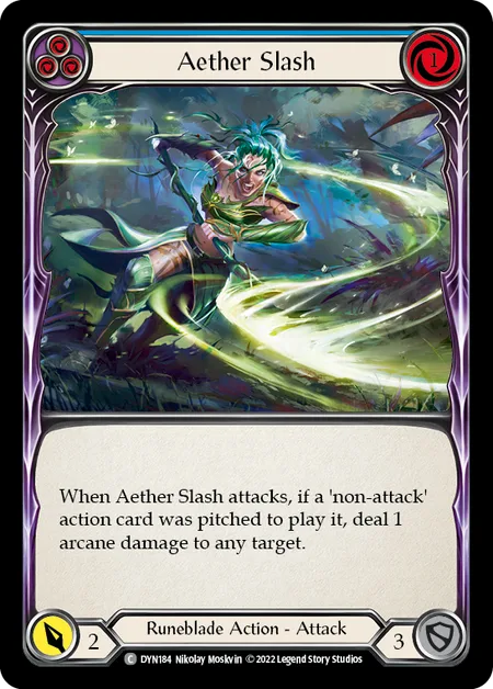 Aether Slash (Blue)