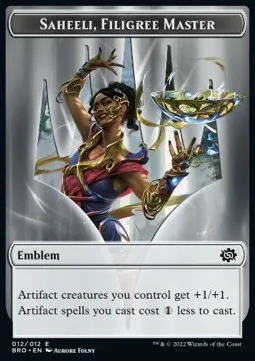 Saheeli, Filigree Master Emblem