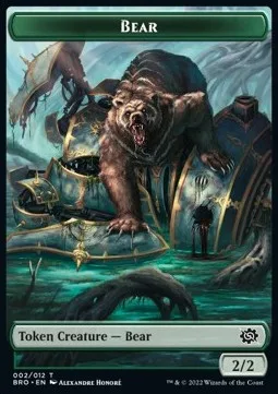 Bear Token (Green 2/2)