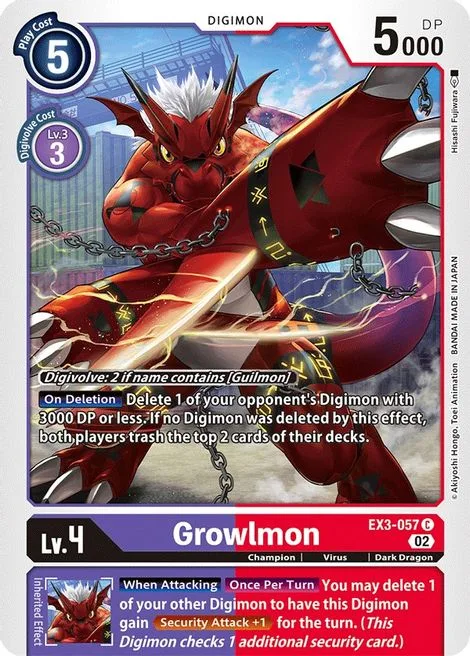 Growlmon (EX3-057)