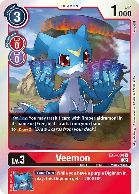 Veemon (EX3-004)