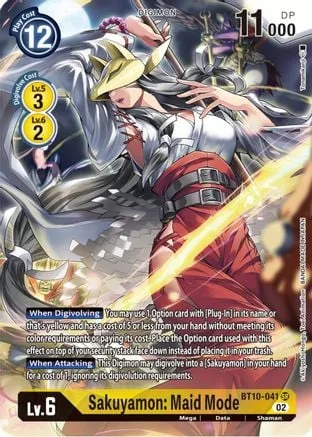 Sakuyamon: Maid Mode (BT10-041)