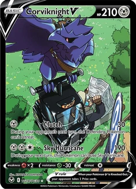 Corviknight V [Clutch | Sky Hurricane]