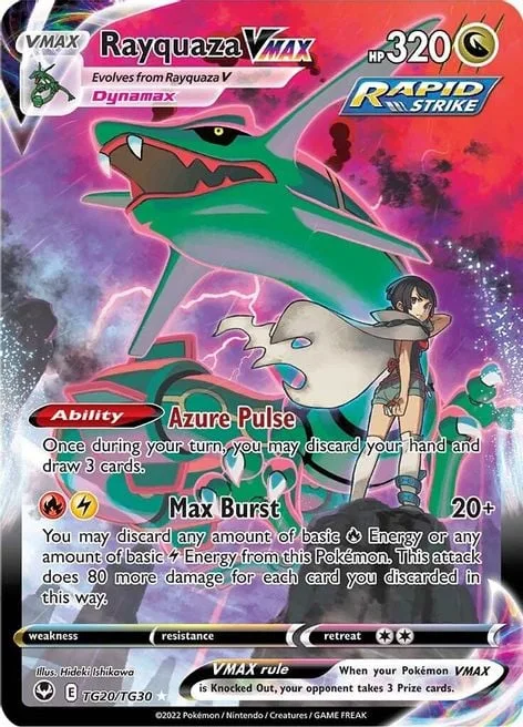 Rayquaza VMAX [Azure Pulse | Max Burst]