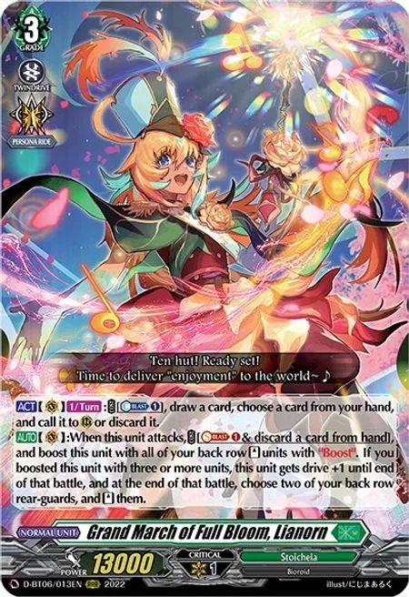 Grand March of Full Bloom, Lianorn [D Format]
