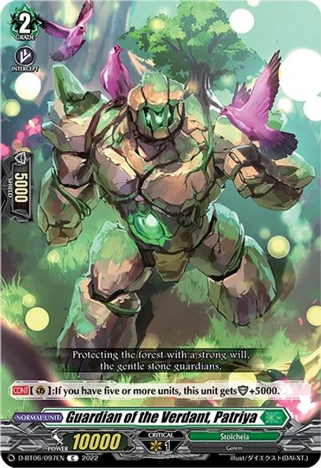 Guardian of the Verdant, Patriya [D Format]