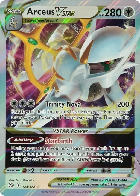 Arceus VSTAR [Trinity Nova | Starbirth]