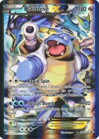 Blastoise EX [Rapid Spin | Splash Bomb]