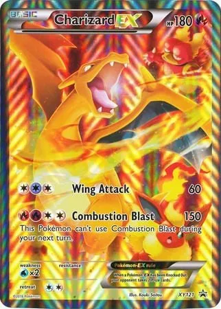 Charizard EX [Wing Attack | Combustion Blast]