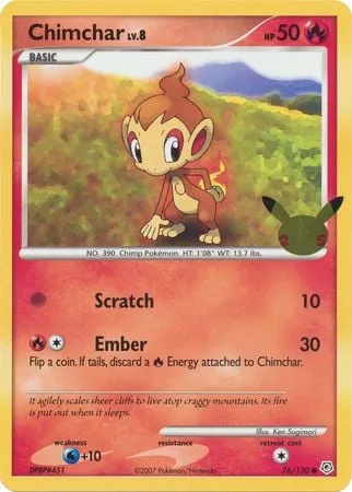 Chimchar Lv.8 [Scratch | Ember]