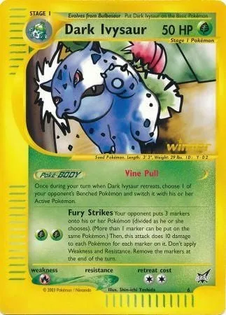 Dark Ivysaur [Vine Pull | Fury Strikes]