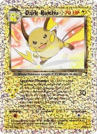 Dark Raichu [Surprise Thunder]
