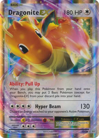 Dragonite EX [Pull Up | Hyper Beam]