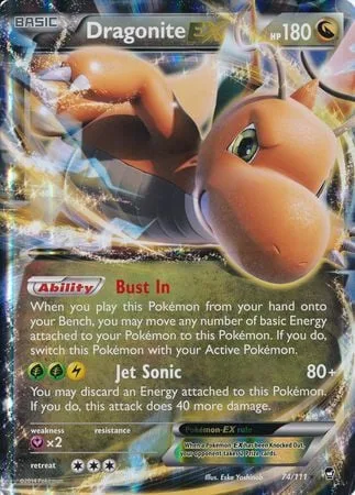 Dragonite EX [Bust In | Jet Sonic]