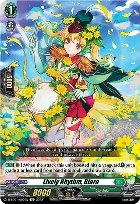 Lively Rhythm, Biara [D Format]