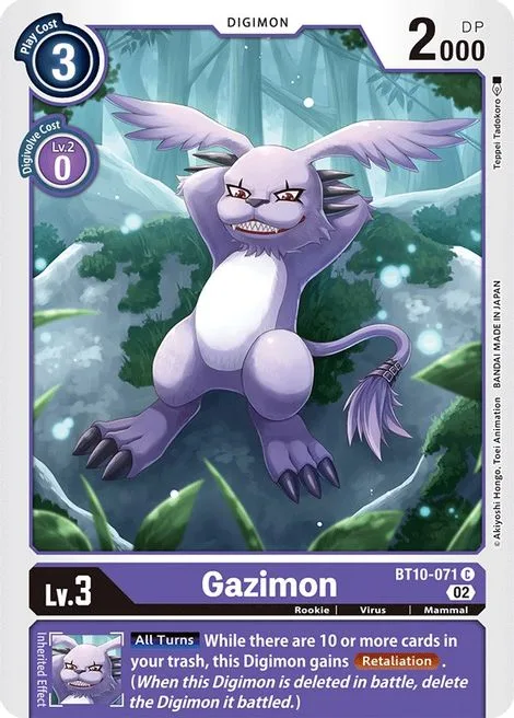 Gazimon (BT10-071)