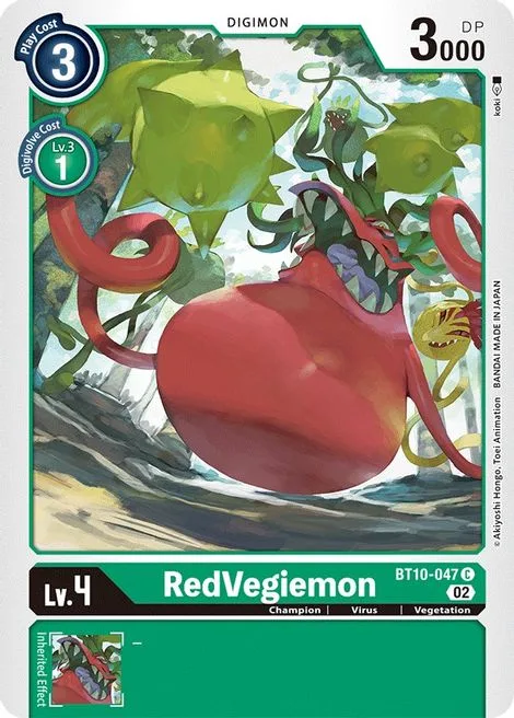 RedVegiemon (BT10-047)