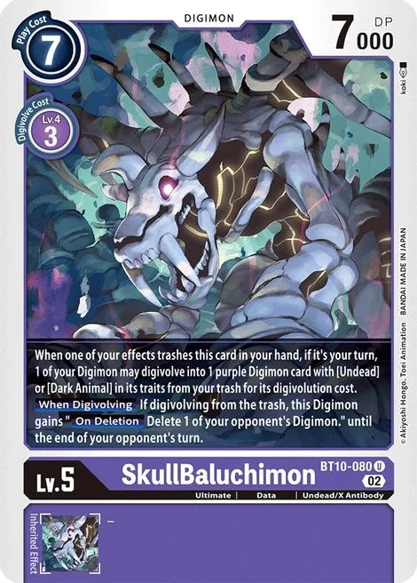 SkullBaluchimon (BT10-080)