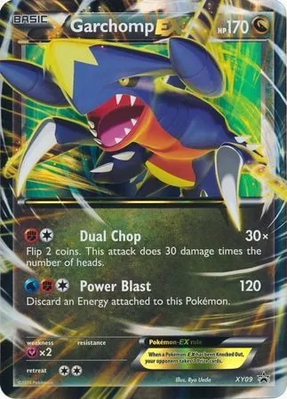 Garchomp EX [Dual Chop | Power Blast]