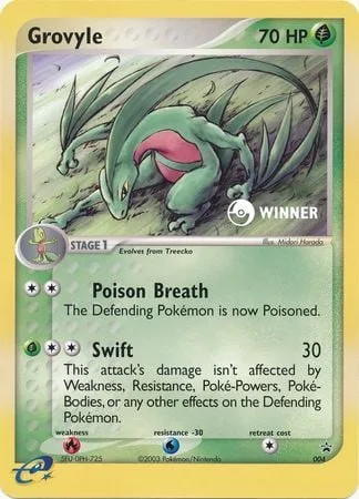 Grovyle [Poison Breath | Swift]