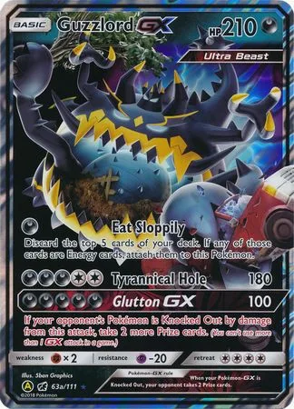 Guzzlord GX [Eat Sloppily | Tyrannical Hole | Glutton GX]