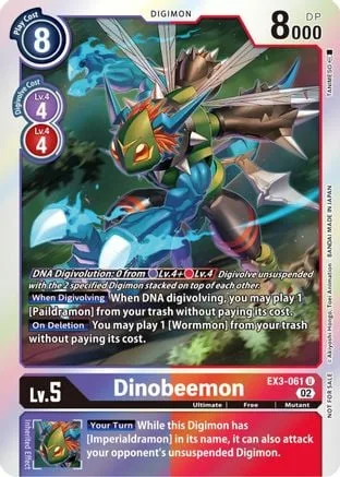 Dinobeemon (EX3-061)