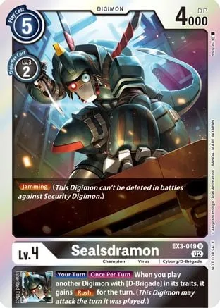 Sealsdramon (EX3-049)