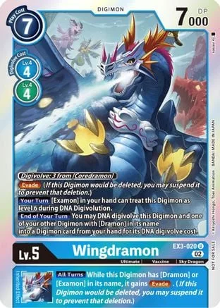 Wingdramon (EX3-020)