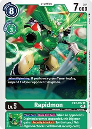 Rapidmon (EX2-027)