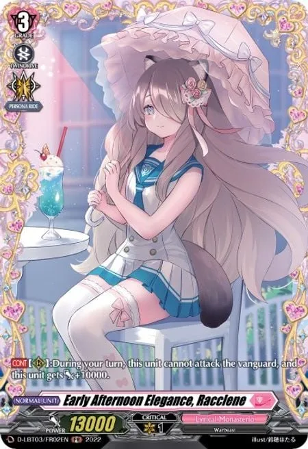Early Afternoon Elegance, Racclene [D Format]