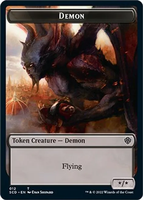Demon Token (B */*) // Demon Token (B */*)