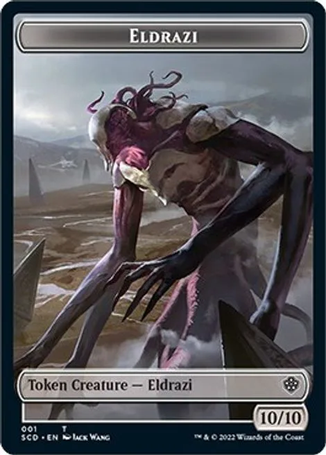 Eldrazi Token (C 10/10) // Soldier Token (W 1/1 Lifelink)