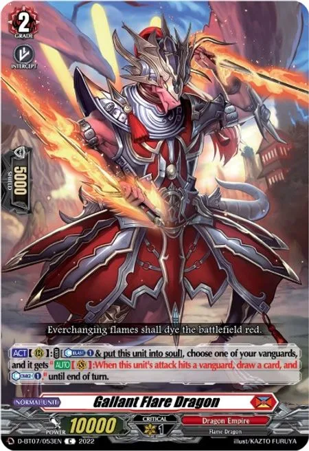 Gallant Flare Dragon [D Format]