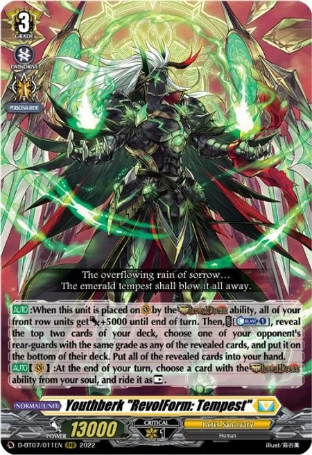Youthberk ""RevolForm: Tempest"" [D Format]