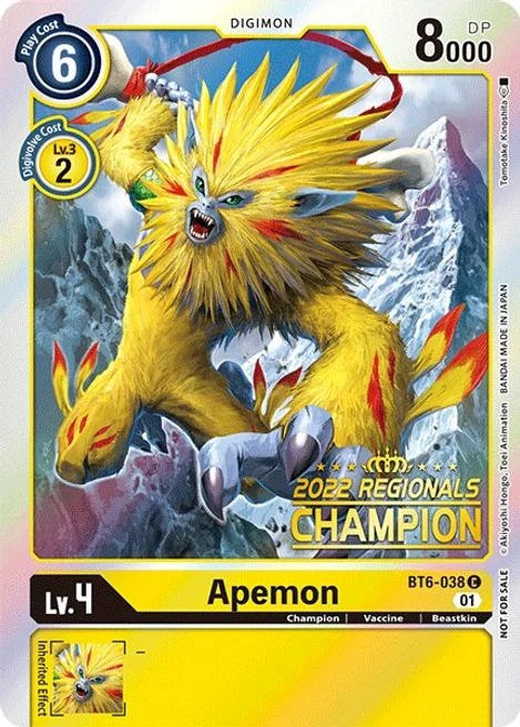 Apemon (BT6-038)
