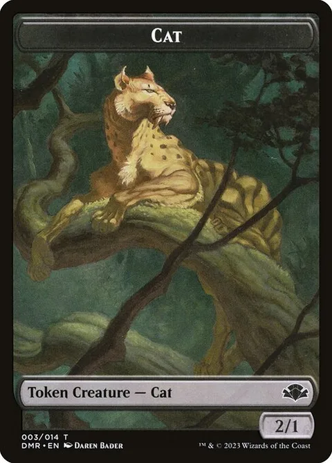 Cat Token (Black 2/1)
