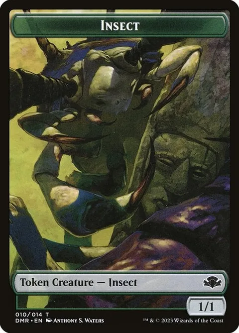 Insect Token (Green 1/1)