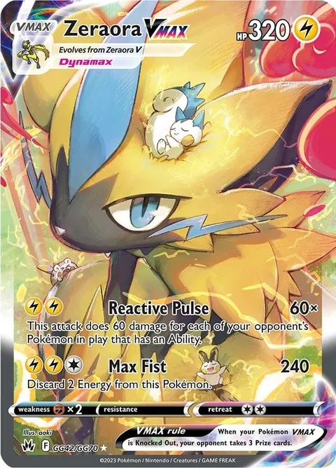 Zeraora VMAX [Reactive Pulse | Max Fist]