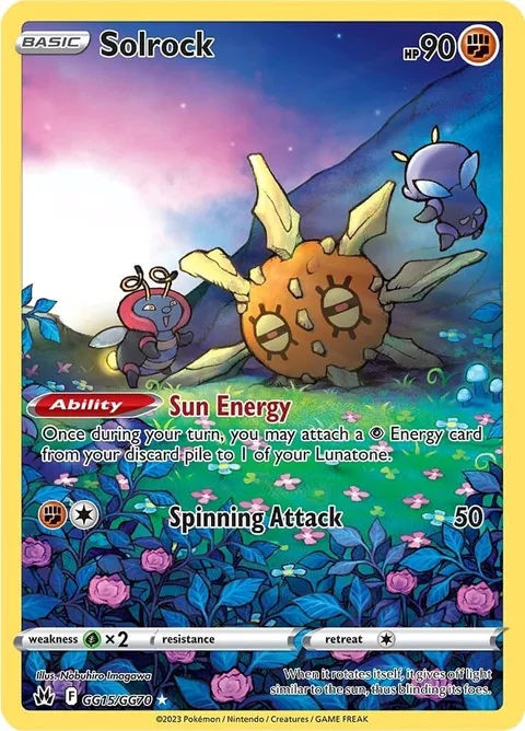 Solrock [Sun Energy | Spinning Attack]