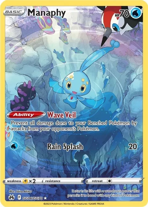 Manaphy [Wave Veil | Rain Splash]