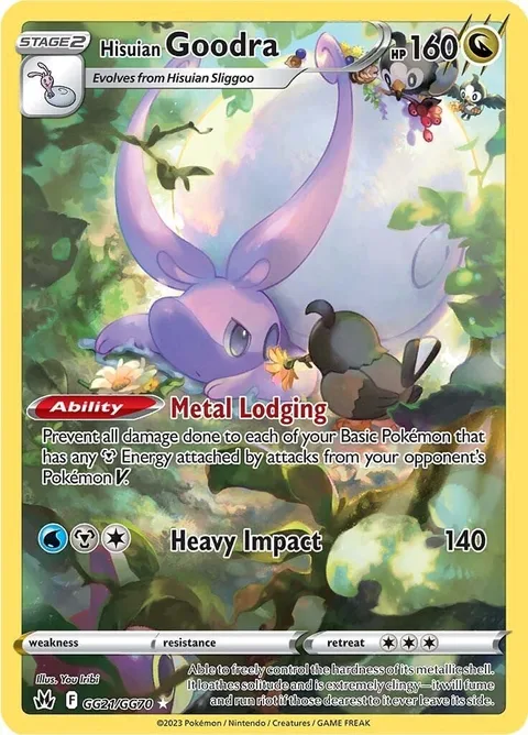 Hisuian Goodra [Metal Lodging | Heavy Impact]