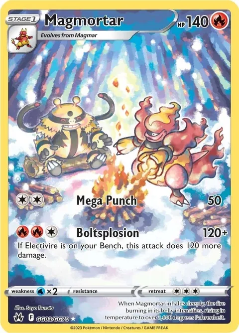 Magmortar [Mega Punch | Boltsplosion]