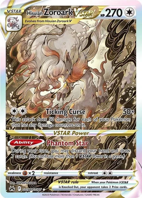 Hisuian Zoroark VSTAR [Ticking Curse | Phantom Star]