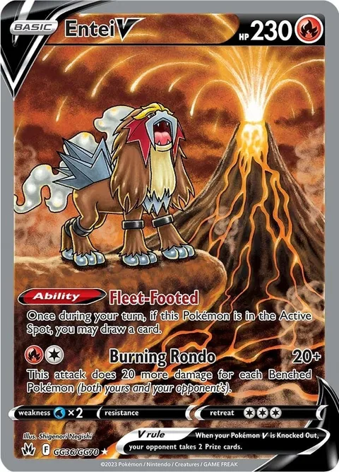 Entei V [Fleet-Footed | Burning Rondo]