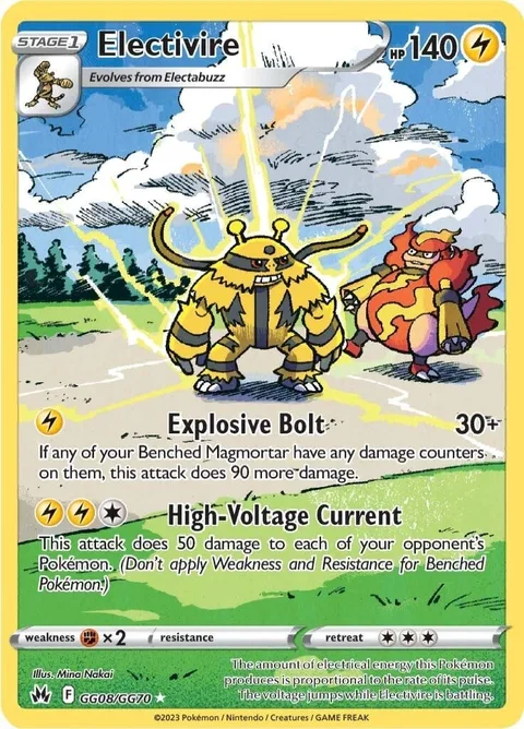 Electivire [Explosive Bolt | High-Voltage Current]