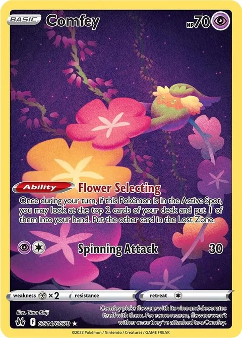Comfey [Flower Selecting | Spinning Attack]