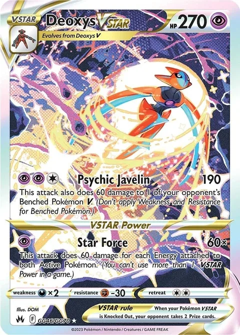 Deoxys VSTAR [Psychic Javelin | Star Force]