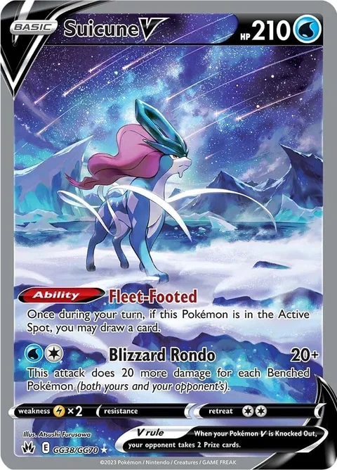Suicune V [Fleet-Footed | Blizzard Rondo]