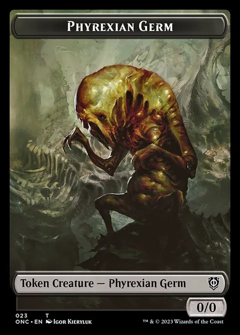 Phyrexian Germ Token (Black 0/0)