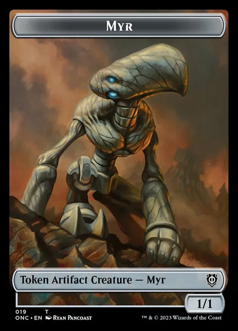 Myr Token (A 1/1) // Thopter Token (A 1/1)